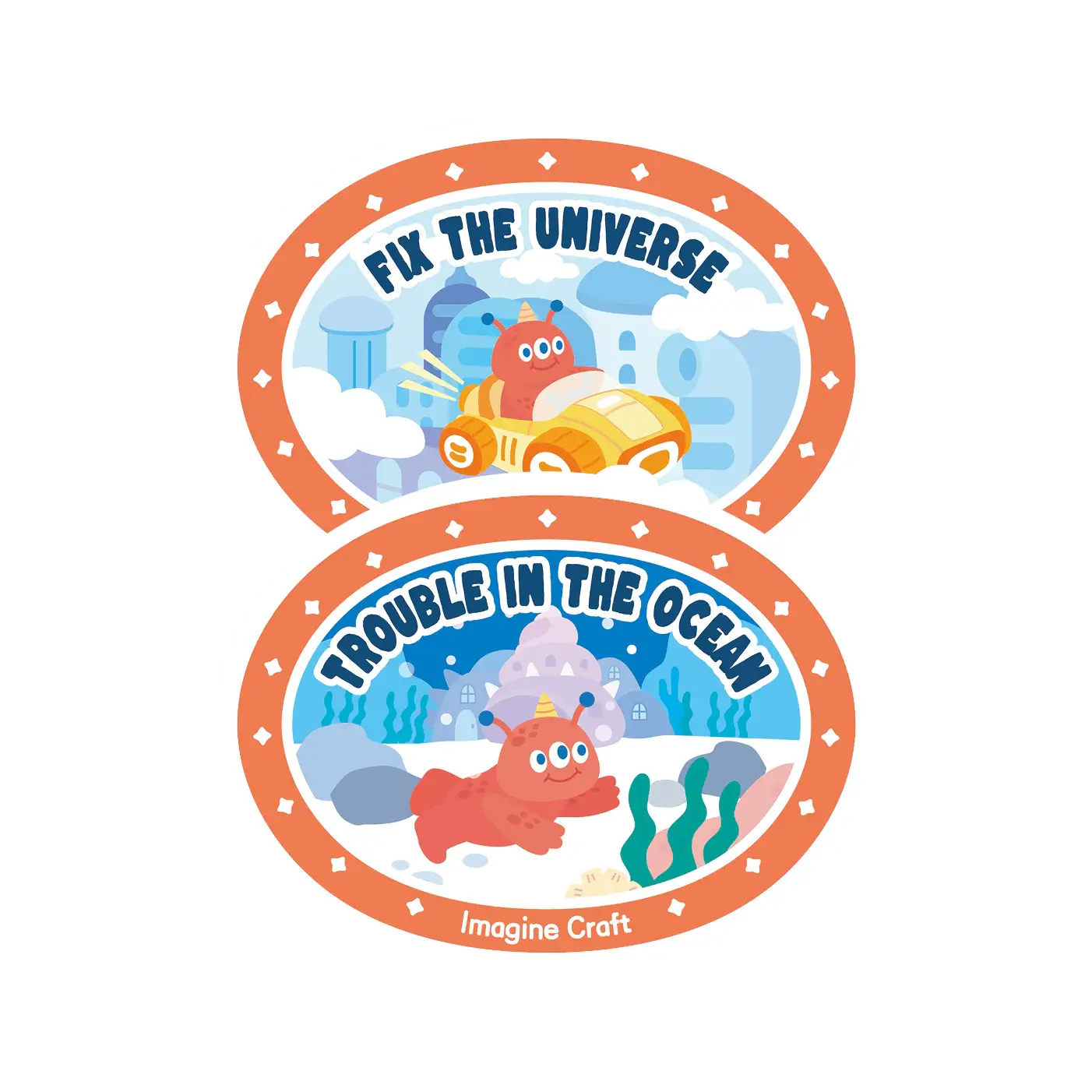 Imagine Craft-Funny Little Monster’s Adventure